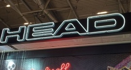 "HEAD" custom neon sign